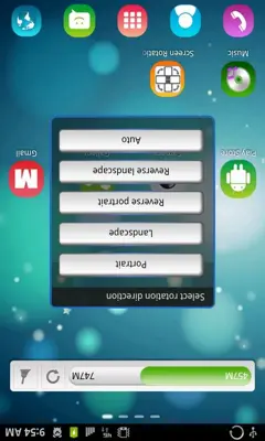 Screen Rotation Control android App screenshot 2