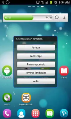 Screen Rotation Control android App screenshot 4